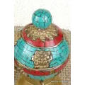 Moulin à prières bouddhiste 14 cm - Objets rituels bouddhistes
