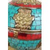 Moulin à prières bouddhiste 14 cm Objets rituels bouddhistes 5000.1