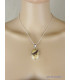 Pendentif oval en JASPE GRAPHIC Pendentifs pierres naturelles K56
