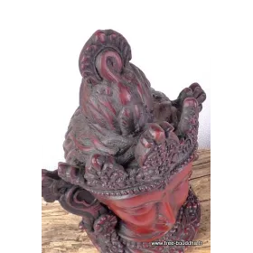 Statuette bouddhiste tibétaine en résine divinité Tara Verte - Statuettes bouddhistes tibétaines artisanales