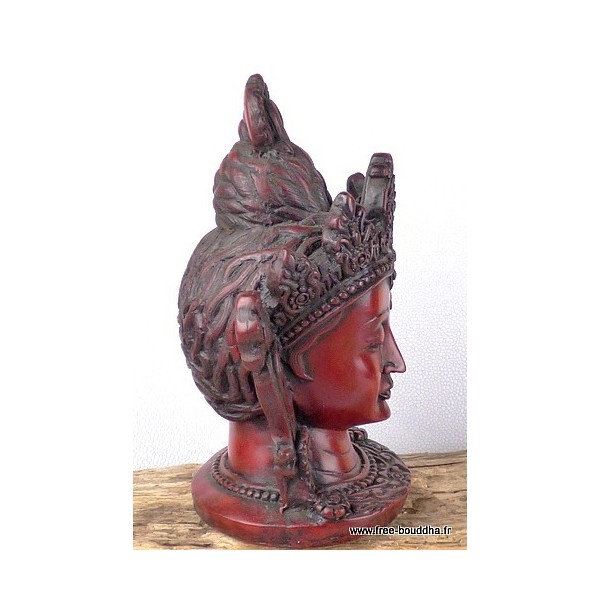 Statuette en résine divinité Tara Verte Statuettes Bouddhistes ref STV
