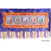 Tangka PANCHA BOUDDHA tenture de porte Tangkas tibétains PAN1