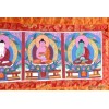 Tangka PANCHA BOUDDHA tenture de porte Tangkas tibétains PAN1