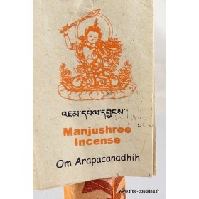 Encens tibétain de qualité supérieure MANJUSHRI Encens tibétains, accessoires EQSMAN