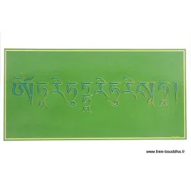 Carte postale bouddhiste MANTRA DE TARA VERTE - Cartes postales bouddhistes