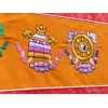 Tenture tibétaine dessus de porte Signes auspicieux Tentures tibétaines Bouddha TSA1