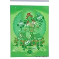 Carte postale divinité Tara Verte - Cartes postales bouddhistes