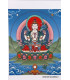 Carte postale bouddhiste CHENREZI 4 BRAS Cartes postales bouddhistes CPB4