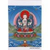 Carte postale bouddhiste CHENREZI 4 BRAS Cartes postales bouddhistes CPB4