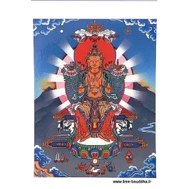 Carte postale bouddhiste MAITREYA - Cartes postales bouddhistes
