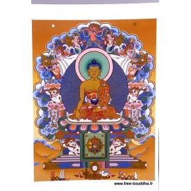 Carte postale bouddhiste SAKYAMOUNI - Cartes postales bouddhistes