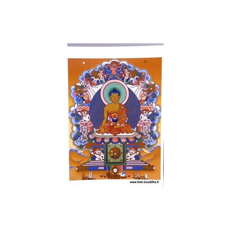 Carte postale bouddhiste SAKYAMOUNI - Cartes postales bouddhistes
