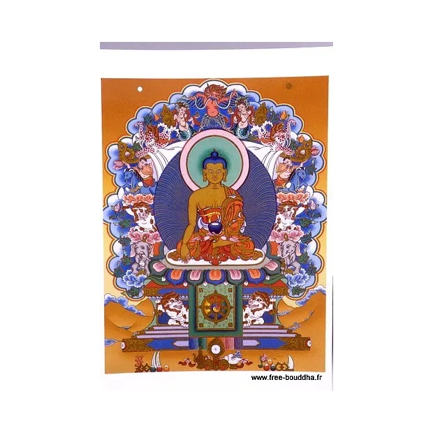 Carte postale bouddhiste SAKYAMOUNI - Cartes postales bouddhistes