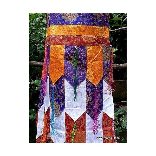 Tenture bouddhiste Gyaltsen Chokhur 60 cm Tentures tibétaines Bouddha CHO60