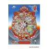 Carte postale bouddhiste ROUE DE LA VIE Cartes postales bouddhistes CPB35