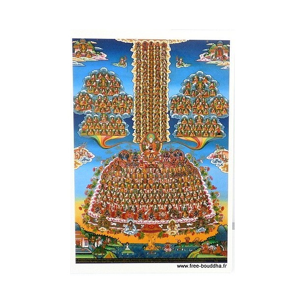 Carte postale bouddhiste ARBRE AU REFUGE Cartes postales bouddhistes CPB31