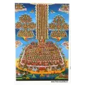 Carte postale bouddhiste ARBRE AU REFUGE - Cartes postales bouddhistes