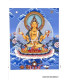 Carte postale bouddhiste PRAJNAPARAMITA Cartes postales bouddhistes CPB27