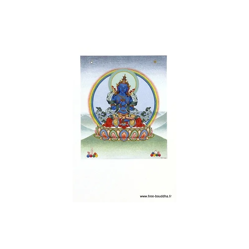 Carte postale bouddhiste VAJRADHARA - Cartes postales bouddhistes