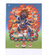 Carte postale bouddhiste MAHAKALA Cartes postales bouddhistes CPB30