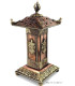Encensoir tibétain bouddhiste PAGODE Brûleurs et porte-encens ref 4052