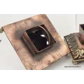 Encensoir tibétain bouddhiste Pagode en cuivre - Porte-encens tibétains