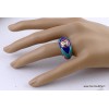 Bague tibétaine Symbole Om Bouddhiste T 63 Bagues tibétaines bouddhistes REF 3669
