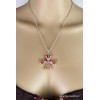 Pendentif tibétain DOUBLE DORJE Bijoux tibetains bouddhistes ref 4179