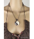 Bijou pendentif tibétain Ying Yang Bijoux tibetains bouddhistes AAP12