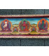 Tableau bouddhiste 5 Bouddhas Tentures tibétaines Bouddha TAB6