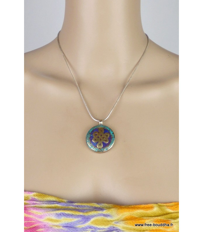 Bijou tibétain Om hindouiste laiton Bijoux tibetains bouddhistes BHP45.8