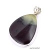 Pendentif argent Prehnite boulder Bijoux en Préhnite DA2.1