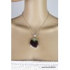 Pendentif argent Prehnite boulder Bijoux en Préhnite DA2.1