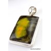 Pendentif Jaspe Bourdon jaune noir Pendentifs pierres naturelles DA60
