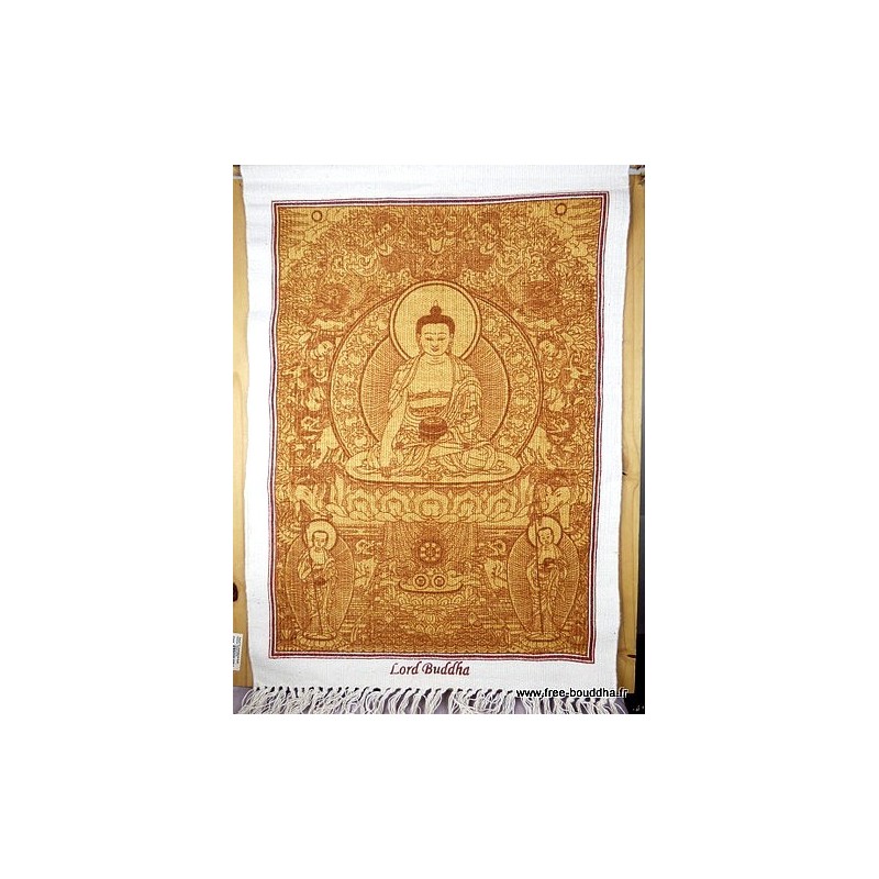 Tenture tibétaine BOUDDHA SAKYAMOUNI Tentures tibétaines Bouddha TENBS
