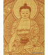 Tenture tibétaine Bouddha Sakyamouni Tentures tibétaines Bouddha TENBS