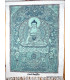 Tenture tibétaine coton Bouddha de Médecine Tentures tibétaines Bouddha TENBB