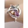 Bague Papillon Tourmalines T 57 Bijoux en Tourmaline Rose QC16.2