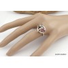 Bague Papillon Tourmalines T 57 Bijoux en Tourmaline Rose QC16.2