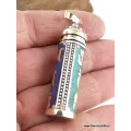 Pendentif tibétain Tube Mantra de Chenrezi - Pendentifs tibétains bouddhistes