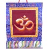 Tenture tibétaine om indien bordeau Tentures tibétaines Bouddha TENOH2