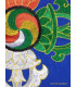 Tenture tibétaine double dorjé bleue Tentures tibétaines Bouddha BRO2