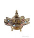 Brûleur d'encens tibétain 8 SIGNES AUSPICIEUX Brûleurs et porte-encens REF 3733.3