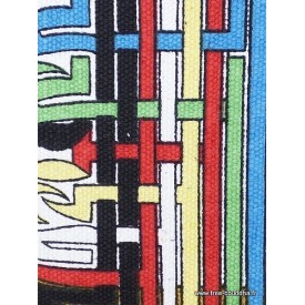 Tenture tibétaine Kalachakra coton épais décoration méditation Népal