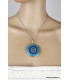 Bijou tibétain pendentif Om réversible Bijoux tibetains bouddhistes ref36