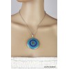 Pendentif bouddhiste réversible Om Tibétain Bijoux tibetains bouddhistes ref36.2