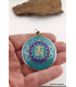 Pendentif bouddhiste réversible Om Tibétain Bijoux tibetains bouddhistes ref36.2