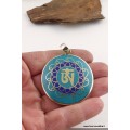 Pendentif bouddhiste réversible Om Tibétain Bijoux tibetains bouddhistes ref36.2