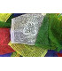 Drapeau de prières 25 drapeaux Très Grand modèle 18 x 27 cm Drapeaux tibétains TGM