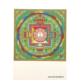 Carte postale bouddhiste CITTAMANI TARA Cartes postales bouddhistes CPB37